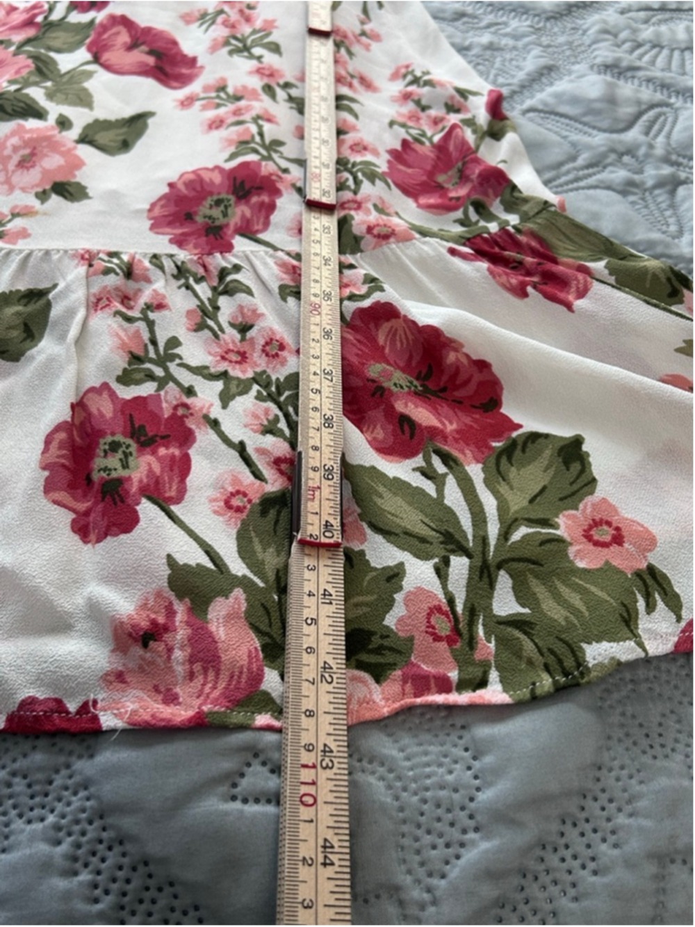 Reformation Nikita Etienne Floral Midi Dress Size 2 Tie Strap Cottagecore - Picture 13 of 13
